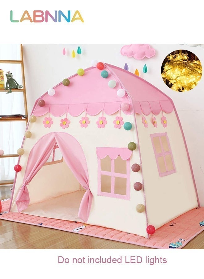 LABNNA Kids Fun Playhouse Portable Durable Pop up Tent with Windows for Indoor and Outdoor, Easy to Set Up and Fold, Plenty of Room to Play, Suitable for Family Vacation on Beach, Garden and Camping, 130*100*130cm - Image 5